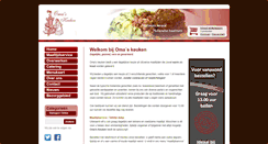 Desktop Screenshot of omaskeuken.com